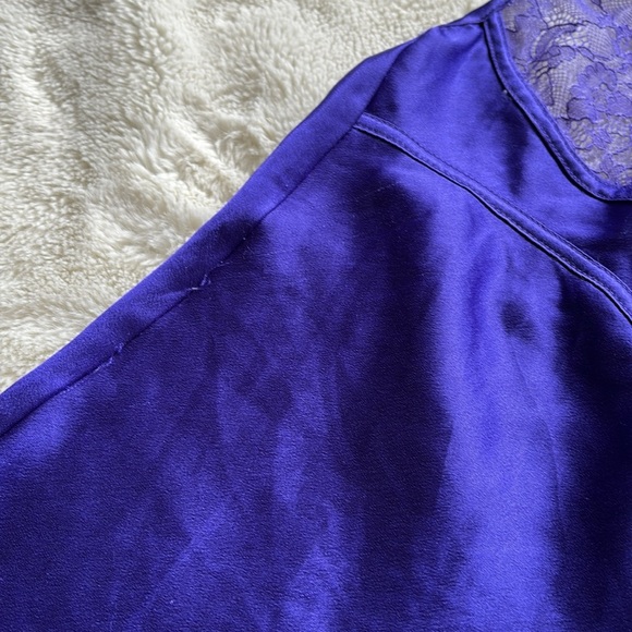 Victoria’s Secret Purple Satin and Lace Nightgown Medium - Picture 4 of 9